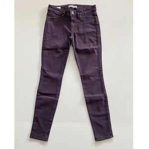 Rich & Skinny Skinny Fit Eggplant Purple Stretch Jeans
